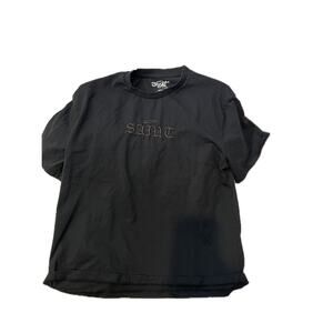 Eighty Eight Saint Black T-Shirt Mens Medium